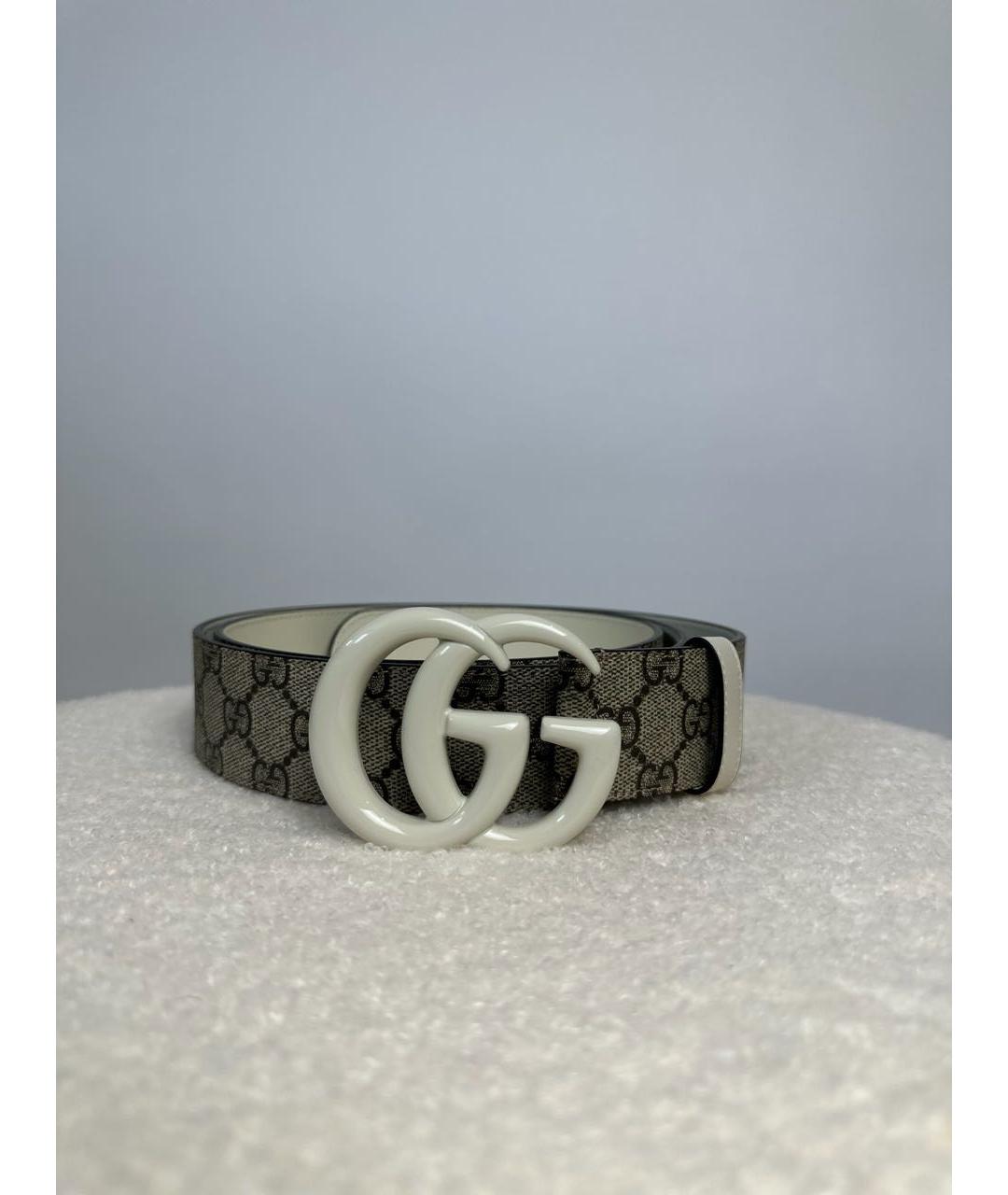 GUCCI Коричневый кожаный ремень, фото 2