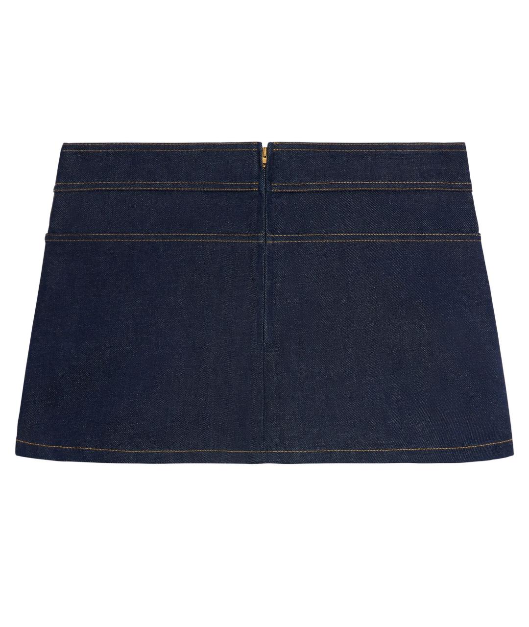 CELINE Синие прямые джинсы, фото 2