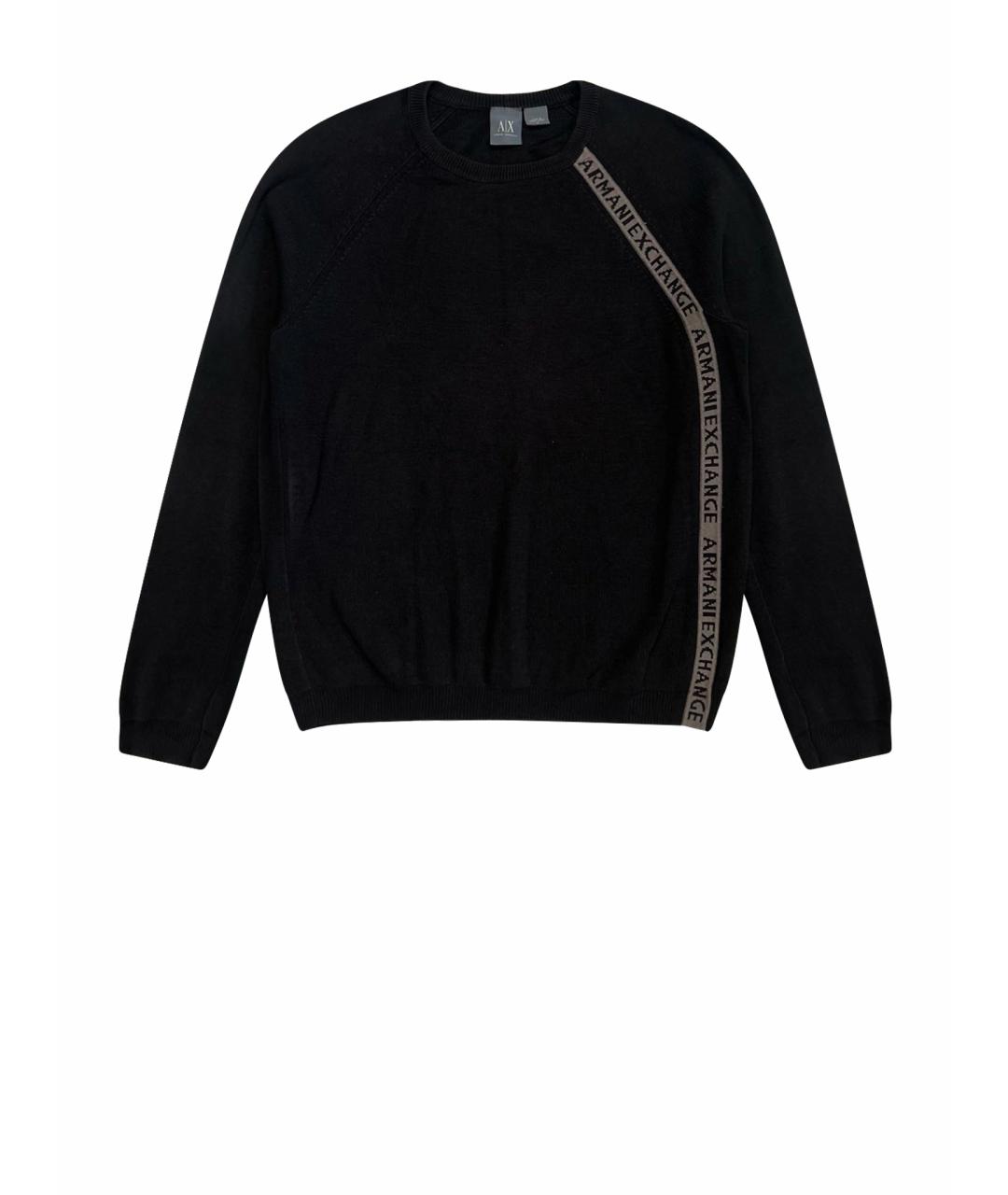 ARMANI EXCHANGE Черный джемпер / свитер, фото 1