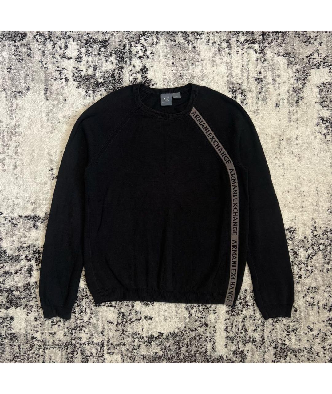 ARMANI EXCHANGE Черный джемпер / свитер, фото 4