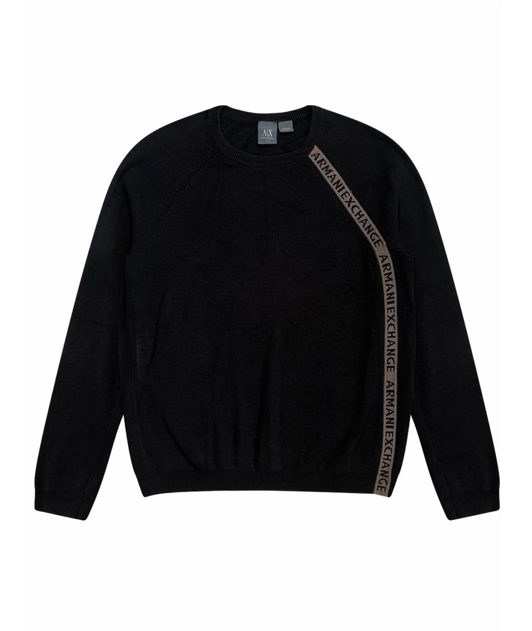 ARMANI EXCHANGE Черный джемпер / свитер, фото 1