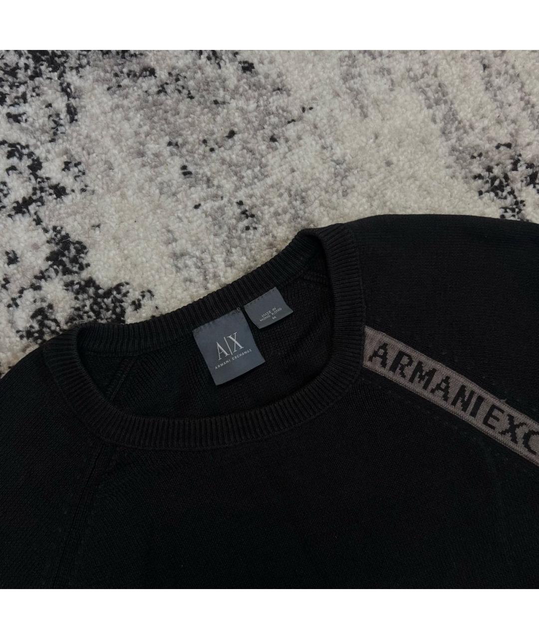 ARMANI EXCHANGE Черный джемпер / свитер, фото 2