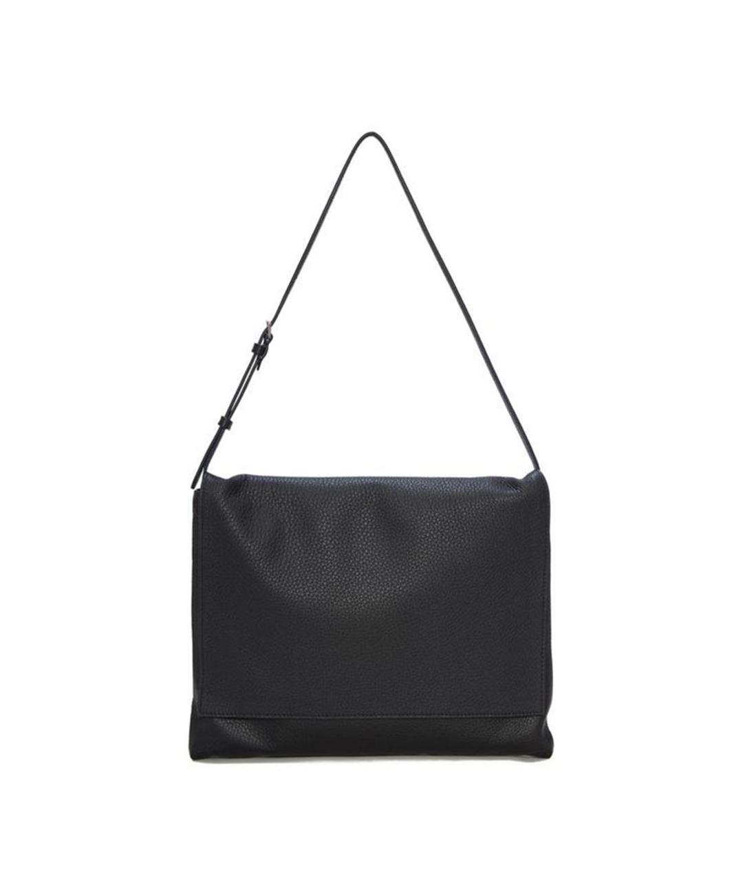 THE ROW Черная кожаная сумка через плечо, фото 1