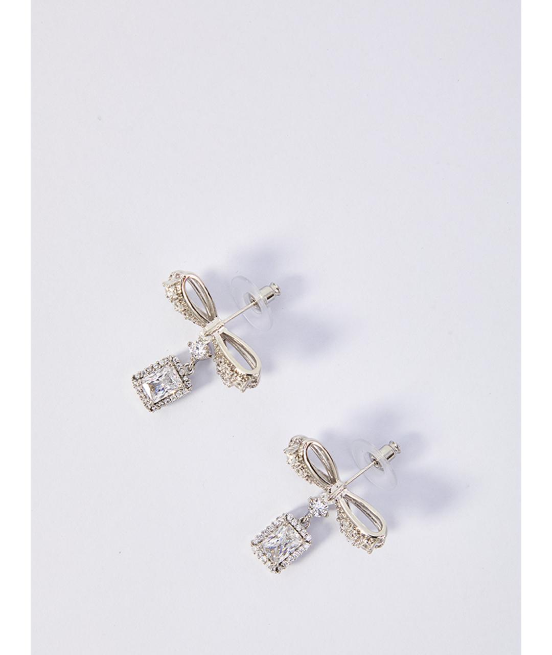 SELF-PORTRAIT Серебряные металлические серьги, фото 2