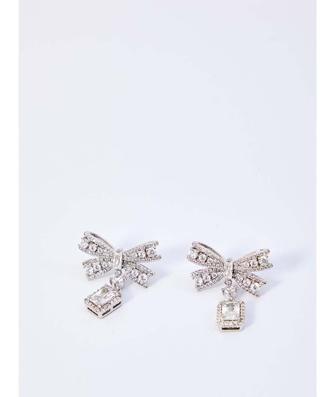 SELF-PORTRAIT Серебряные металлические серьги, фото 3