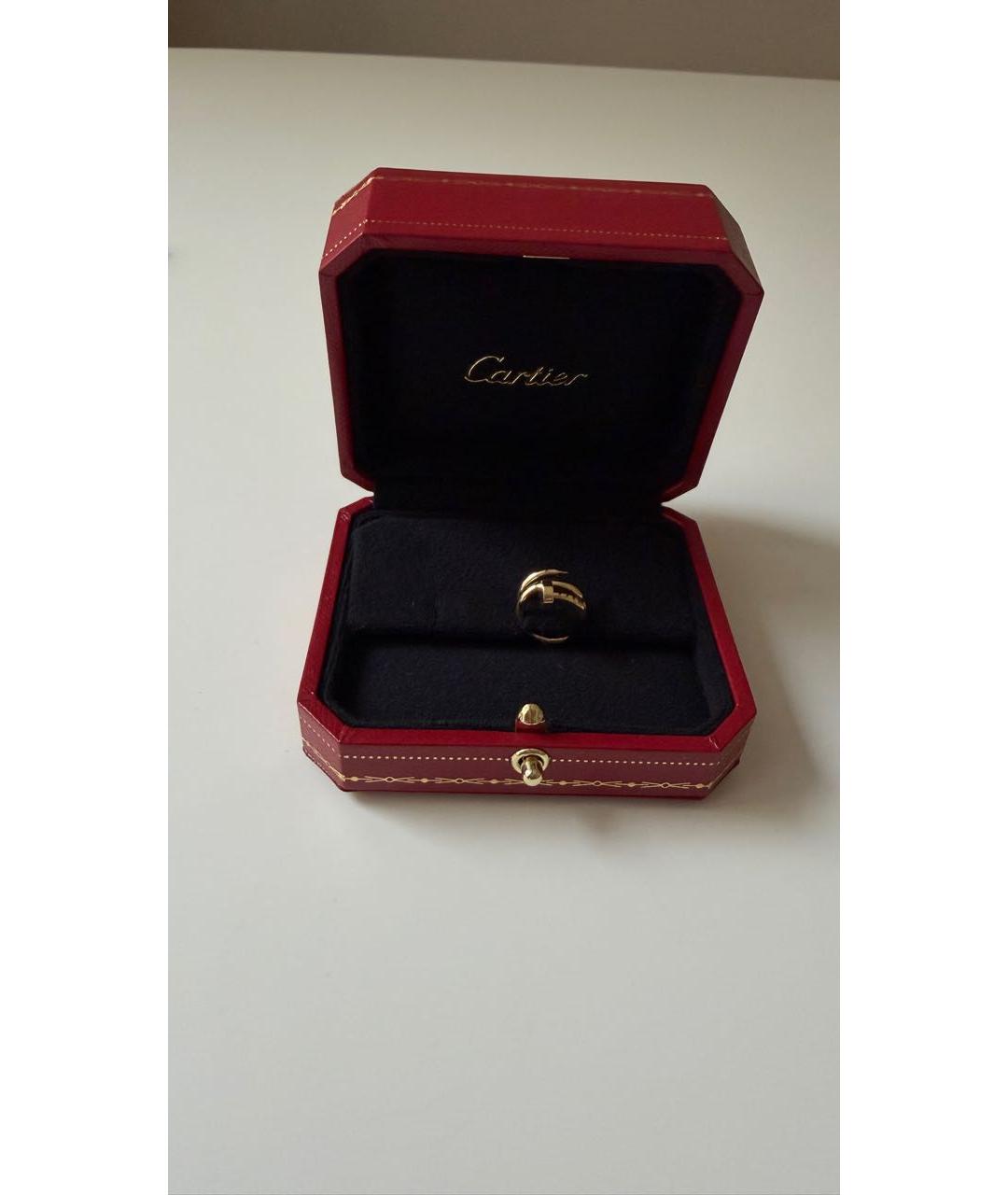 CARTIER Золотые серьги из желтого золота, фото 2