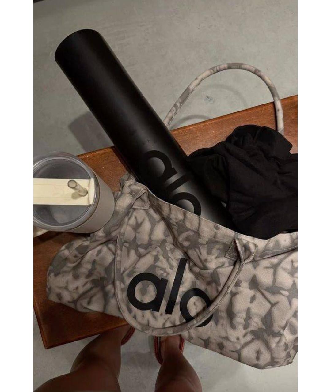 ALO YOGA Хлопковая сумка тоут, фото 3