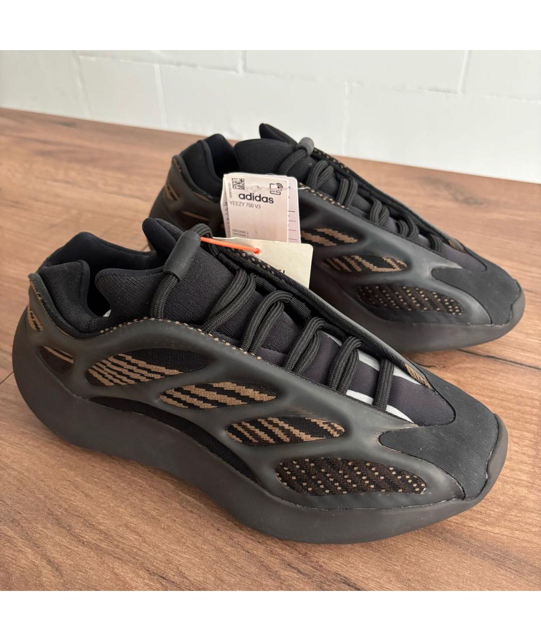 ADIDAS YEEZY Черные кроссовки, фото 2