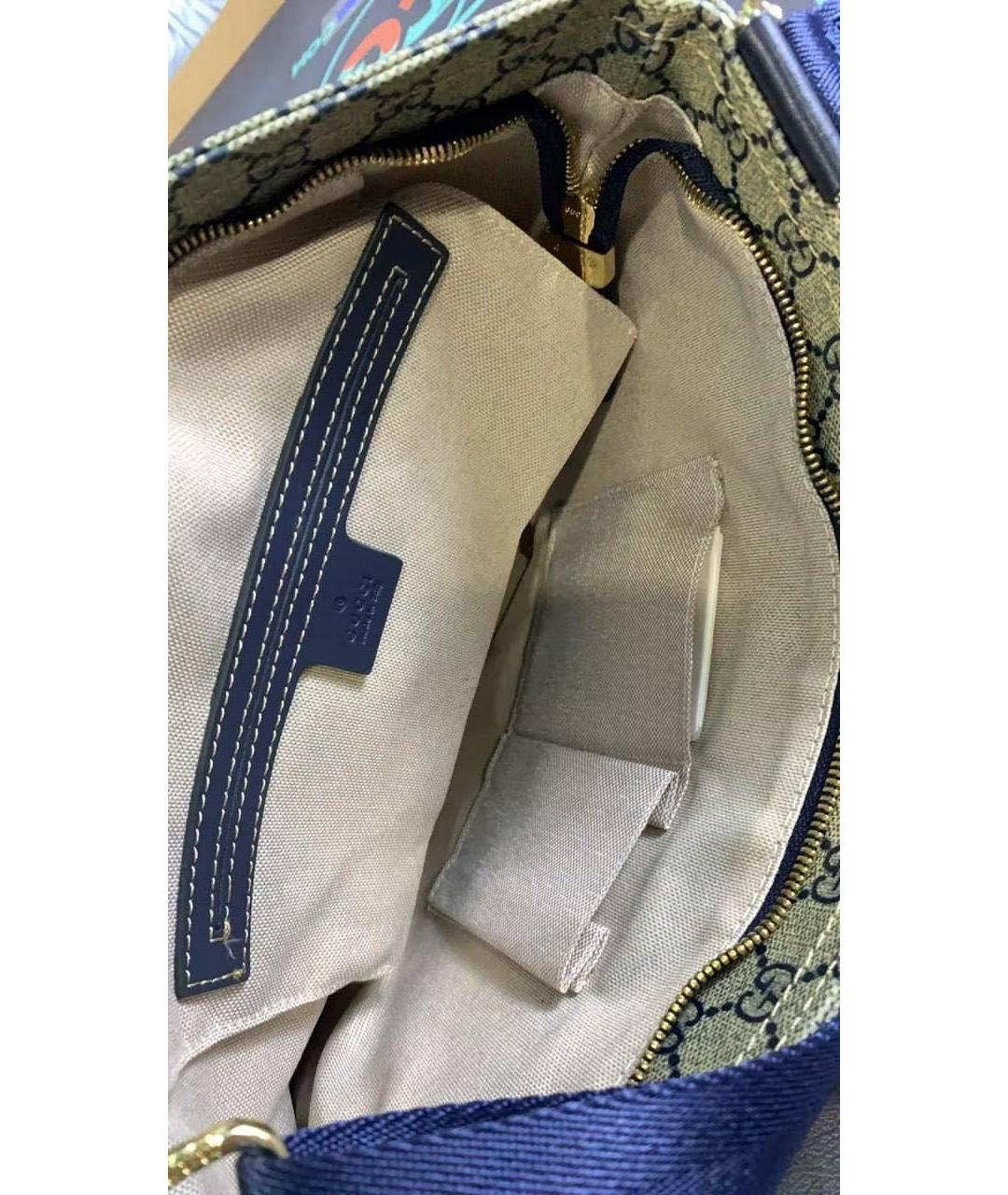 GUCCI Бежевая сумка на плечо из искусственной кожи, фото 3