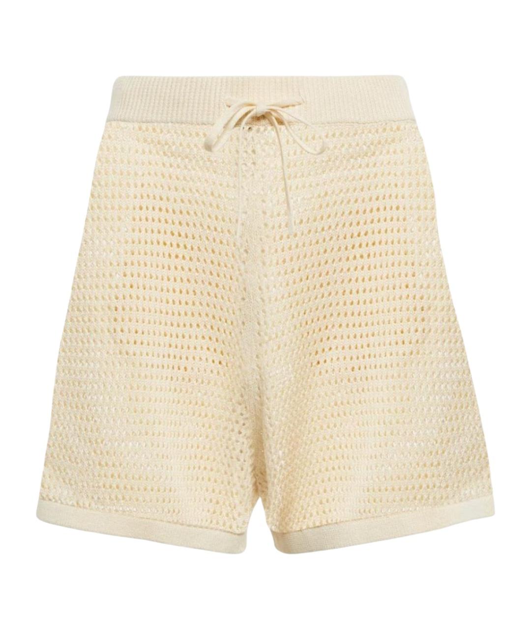 NANUSHKA Бежевые шорты, фото 1