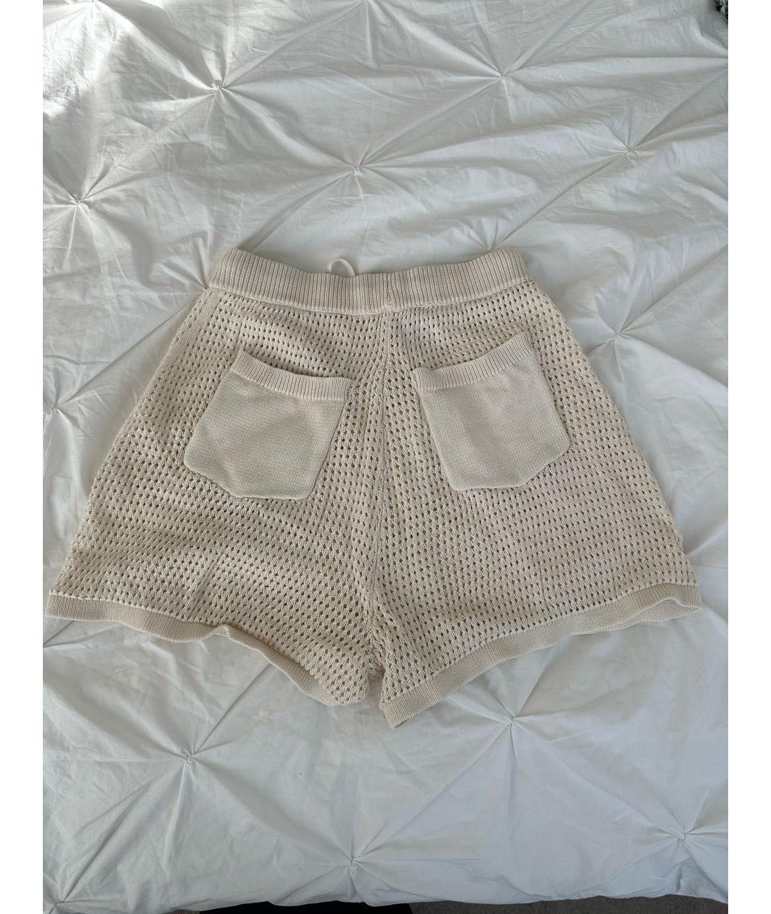 NANUSHKA Бежевые шорты, фото 2