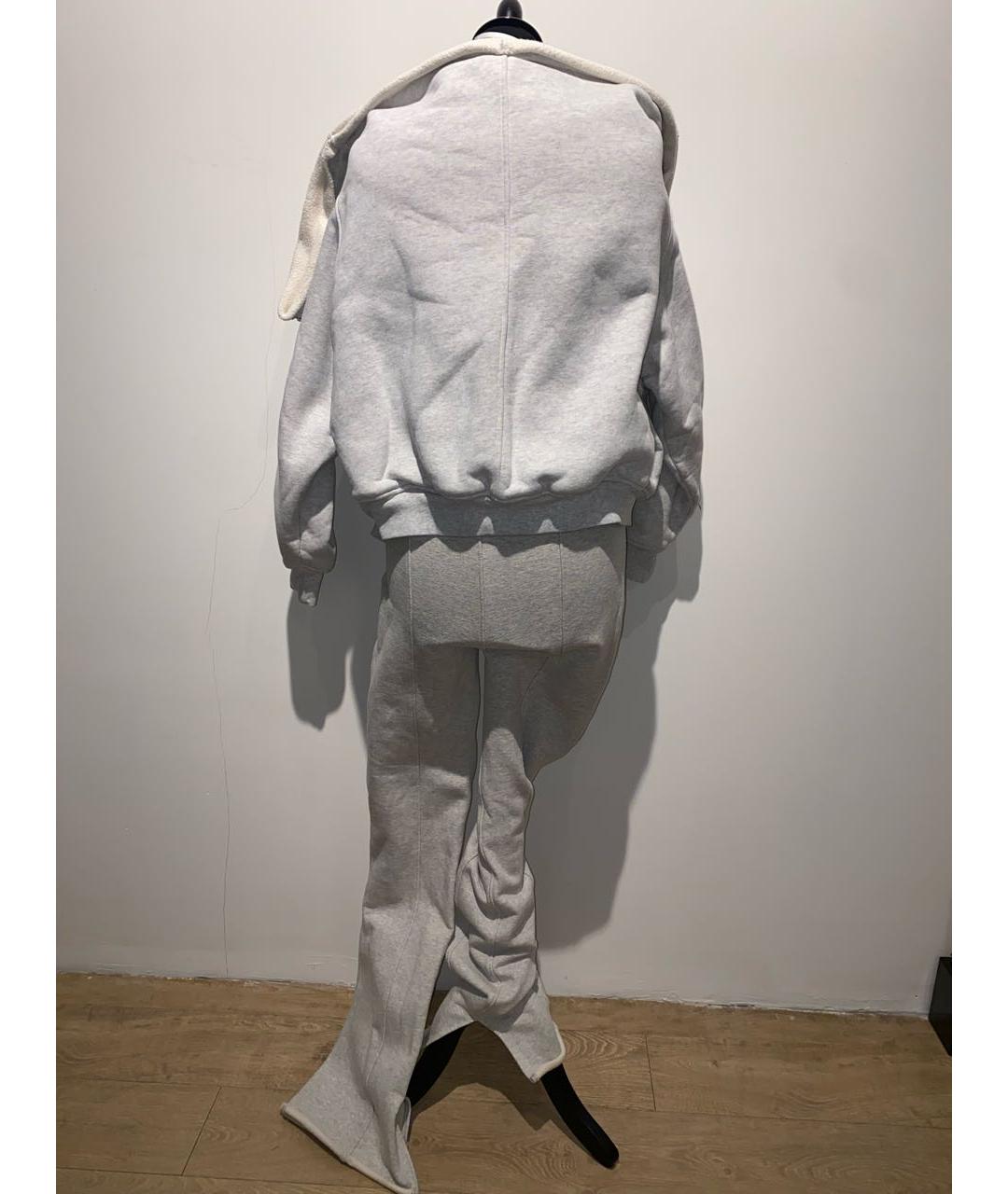 ALEXANDER WANG Серый хлопковый спортивные костюмы, фото 2