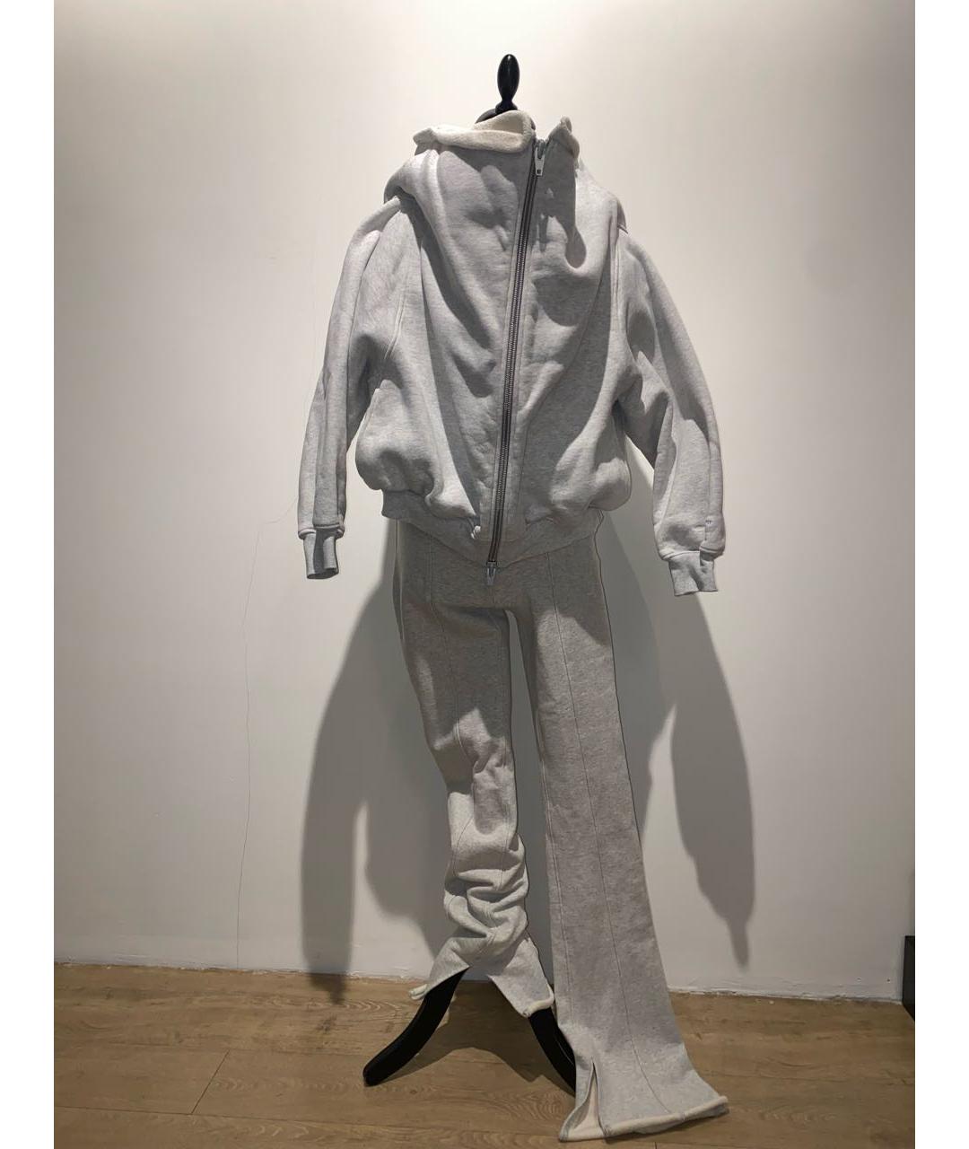 ALEXANDER WANG Серый хлопковый спортивные костюмы, фото 6