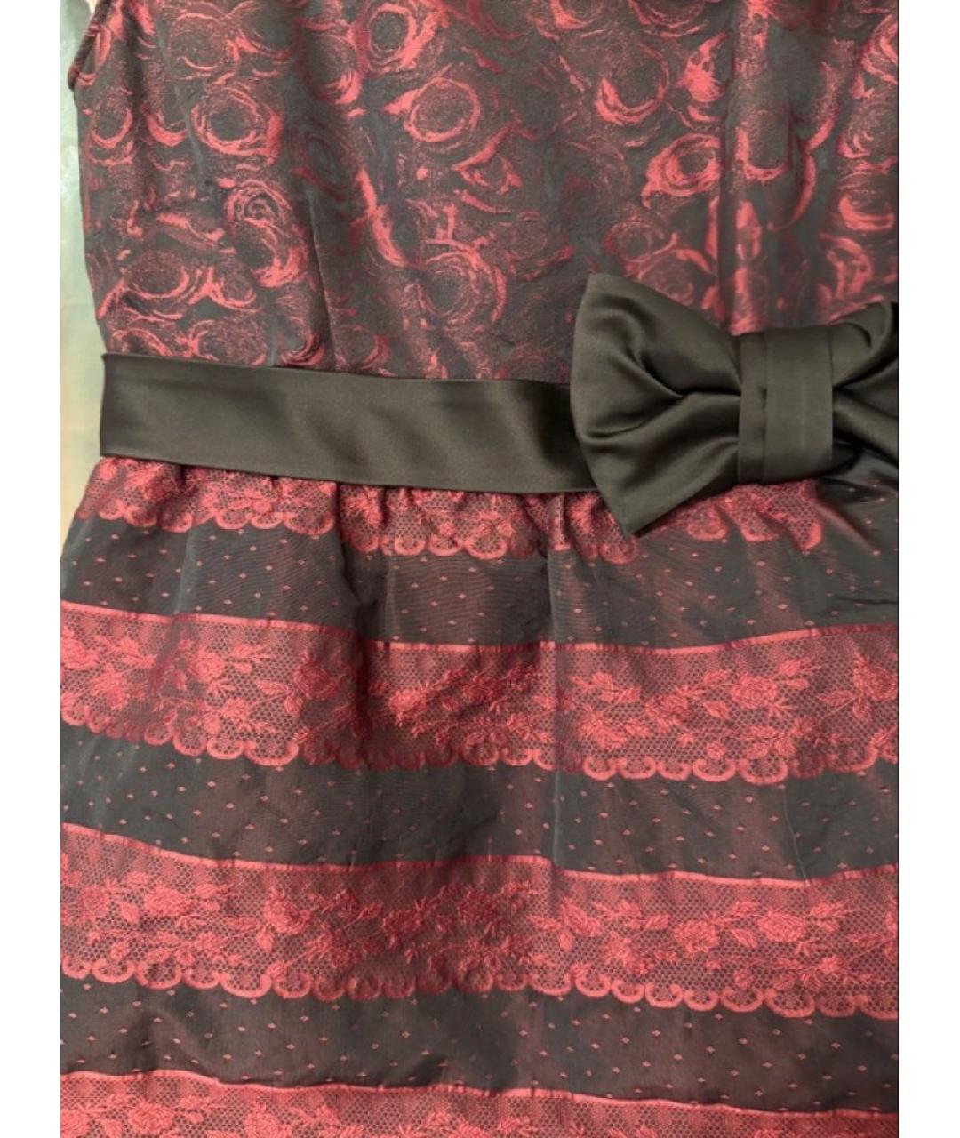 RED VALENTINO Черная полиэстеровая блузы, фото 4