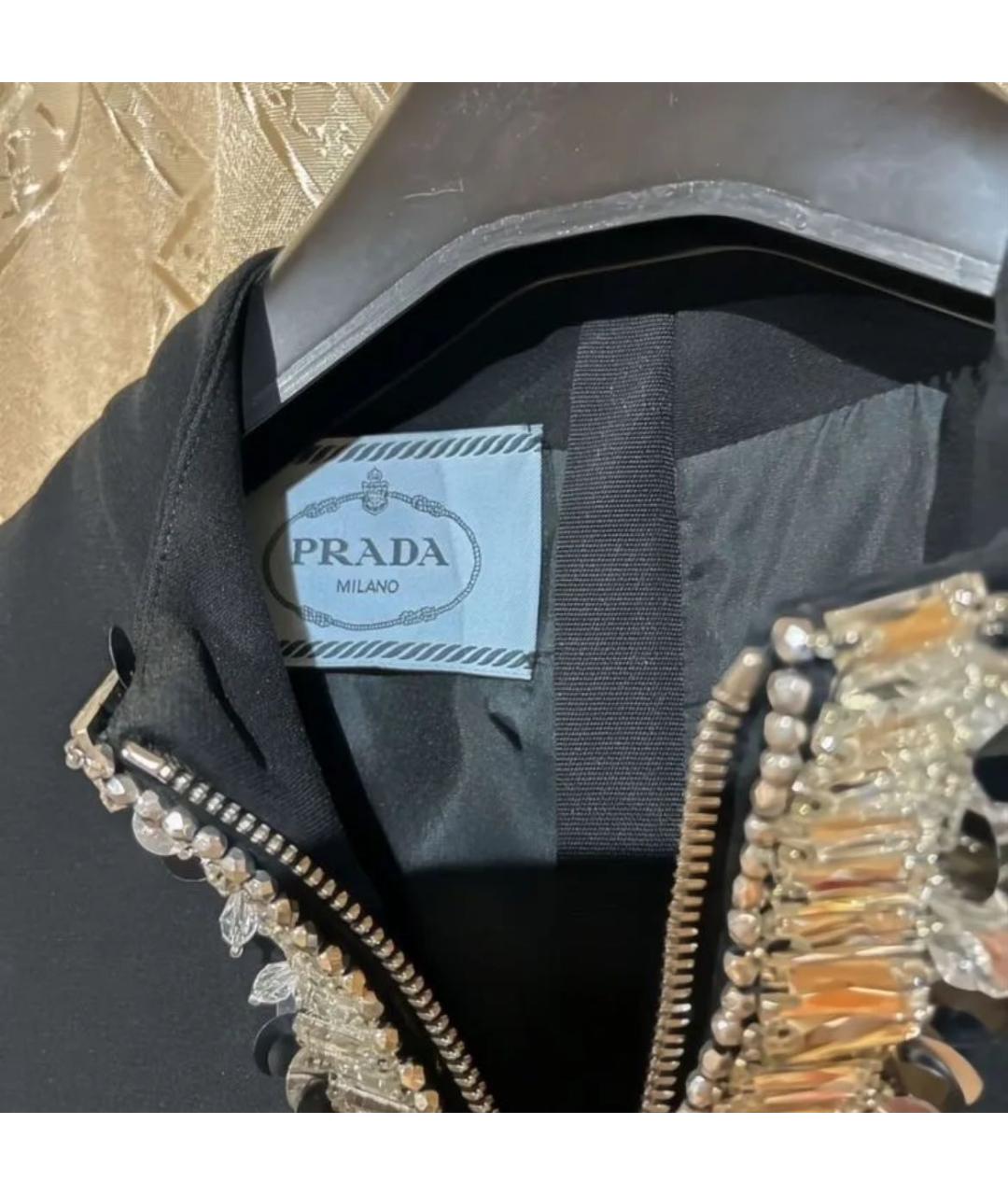 PRADA Черное вечернее платье, фото 7