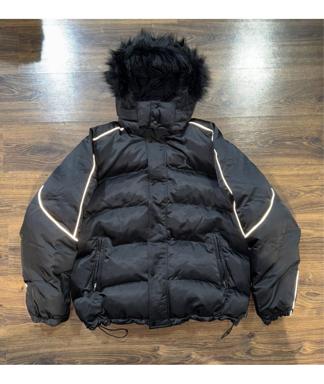 SUPREME Черная меховая куртка, фото 8
