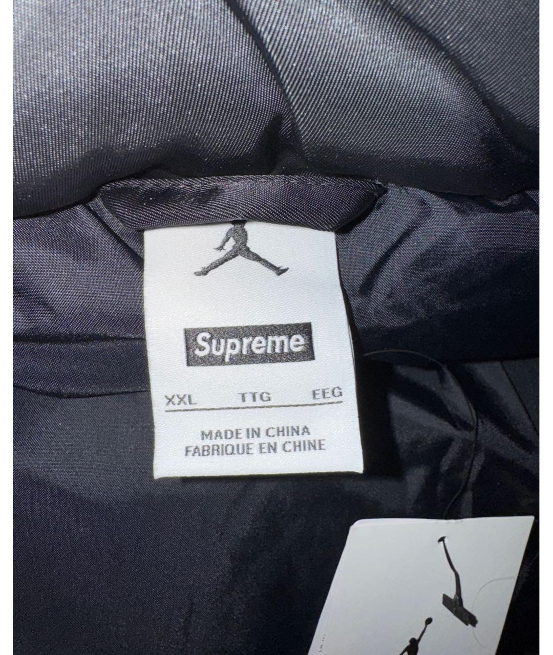 SUPREME Черная меховая куртка, фото 3