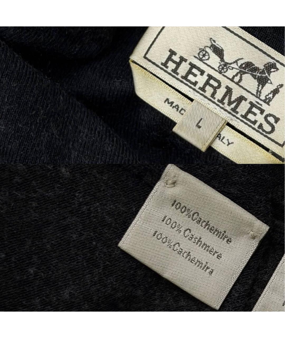 HERMES Кашемировая водолазка, фото 2