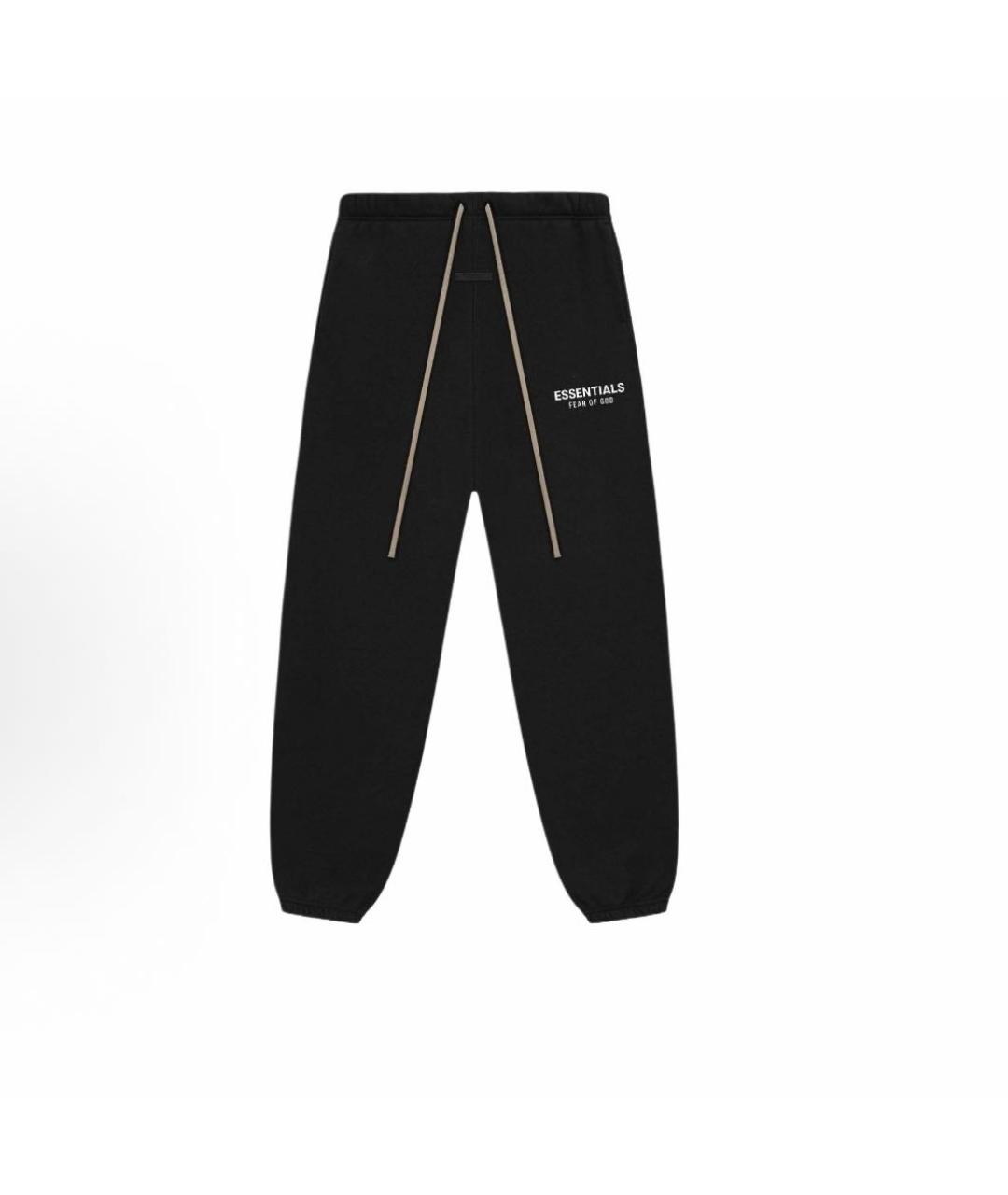 FEAR OF GOD ESSENTIALS Черные повседневные брюки, фото 4