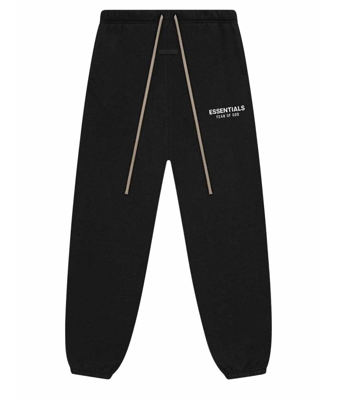 FEAR OF GOD ESSENTIALS Черные повседневные брюки, фото 1