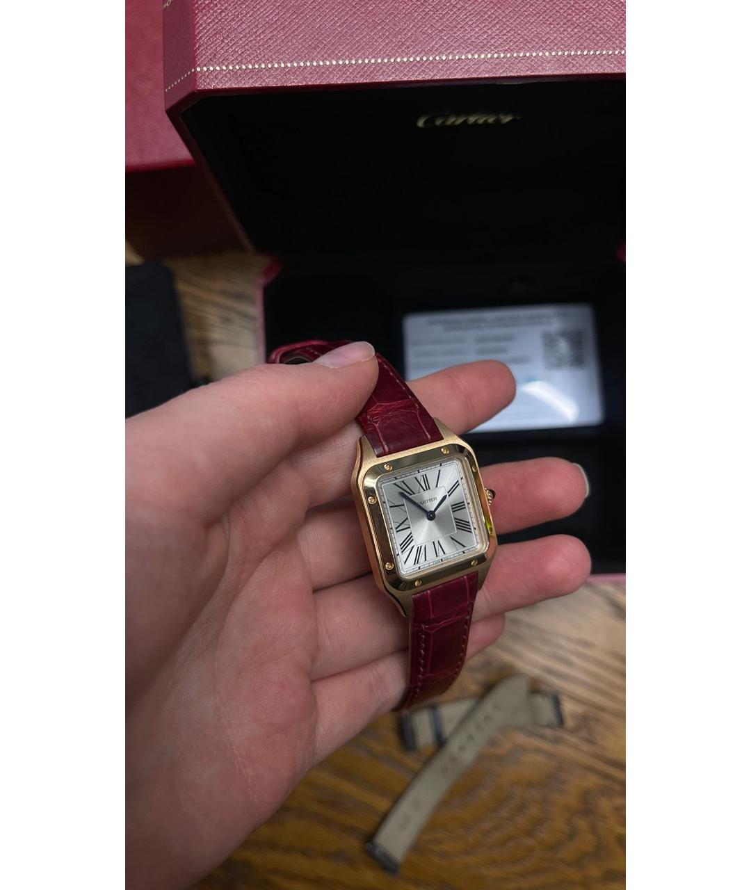 CARTIER Золотые часы из розового золота, фото 7