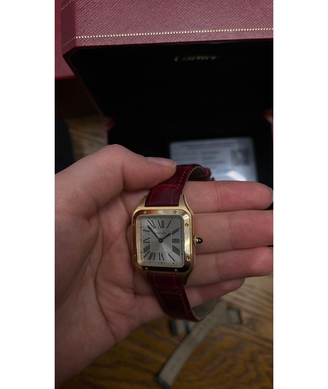 CARTIER Золотые часы из розового золота, фото 8