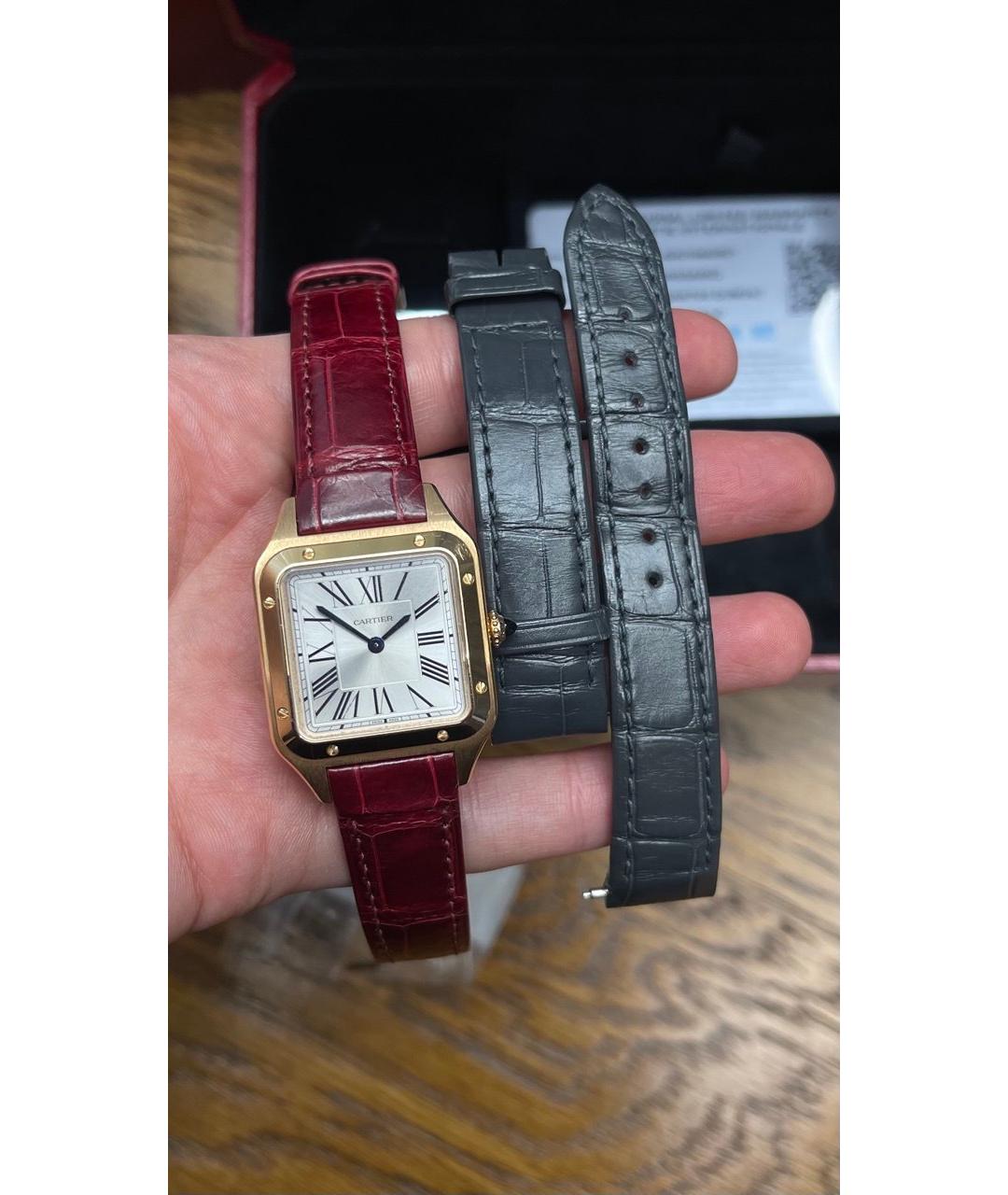 CARTIER Золотые часы из розового золота, фото 3