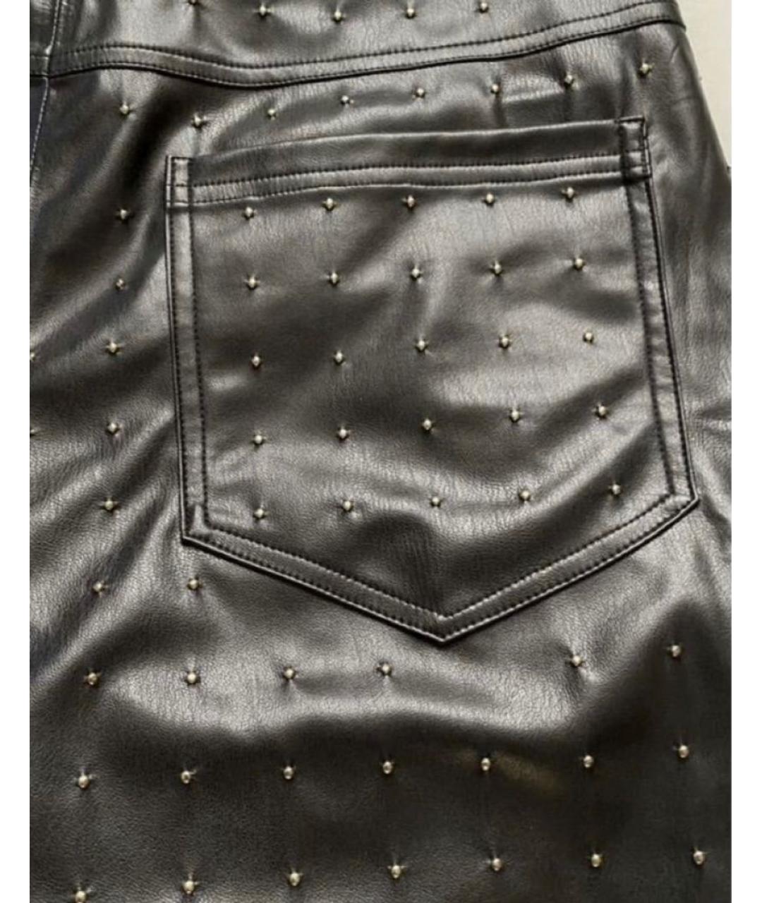 ROTATE Черные прямые джинсы, фото 3