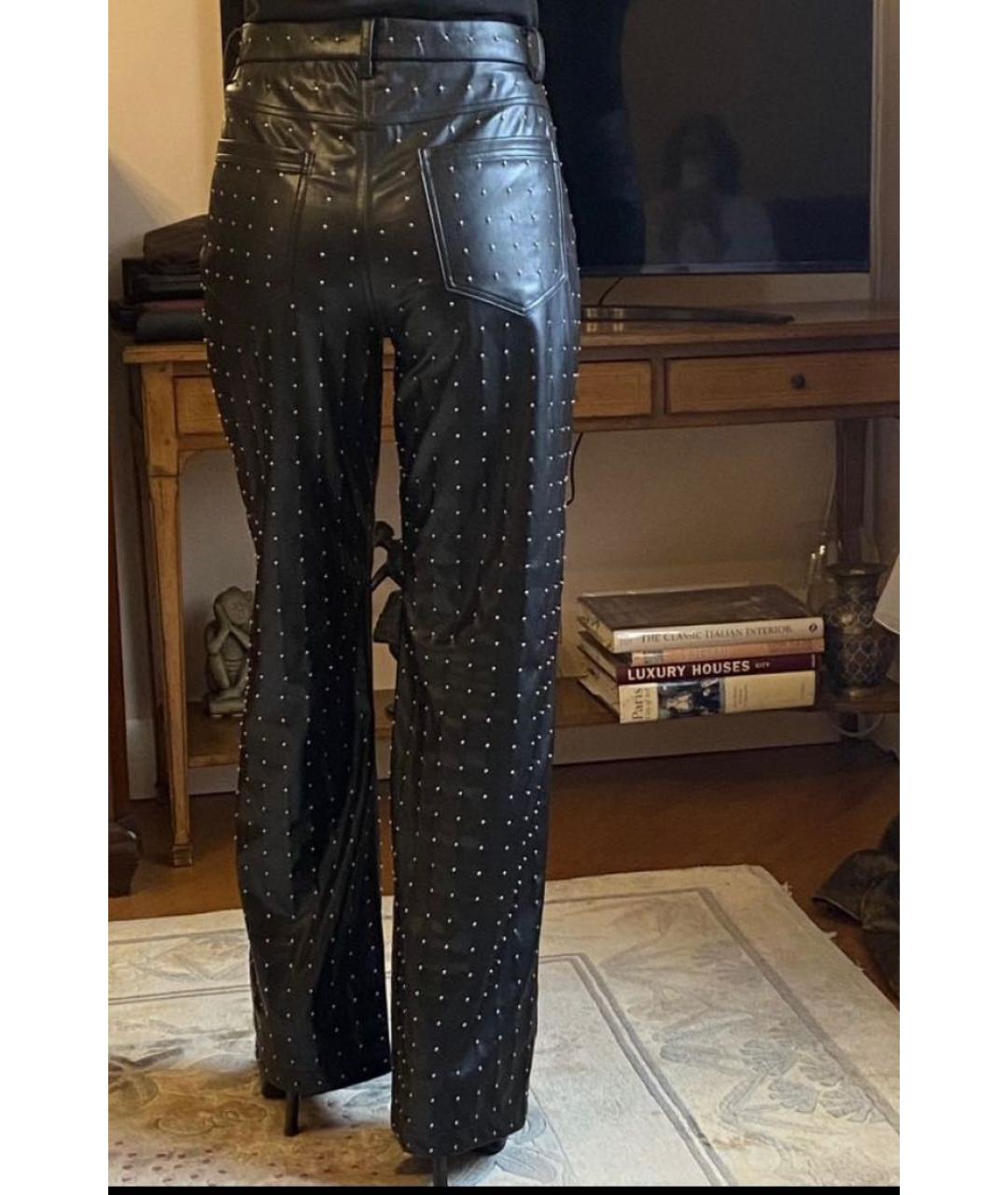 ROTATE Черные прямые джинсы, фото 2