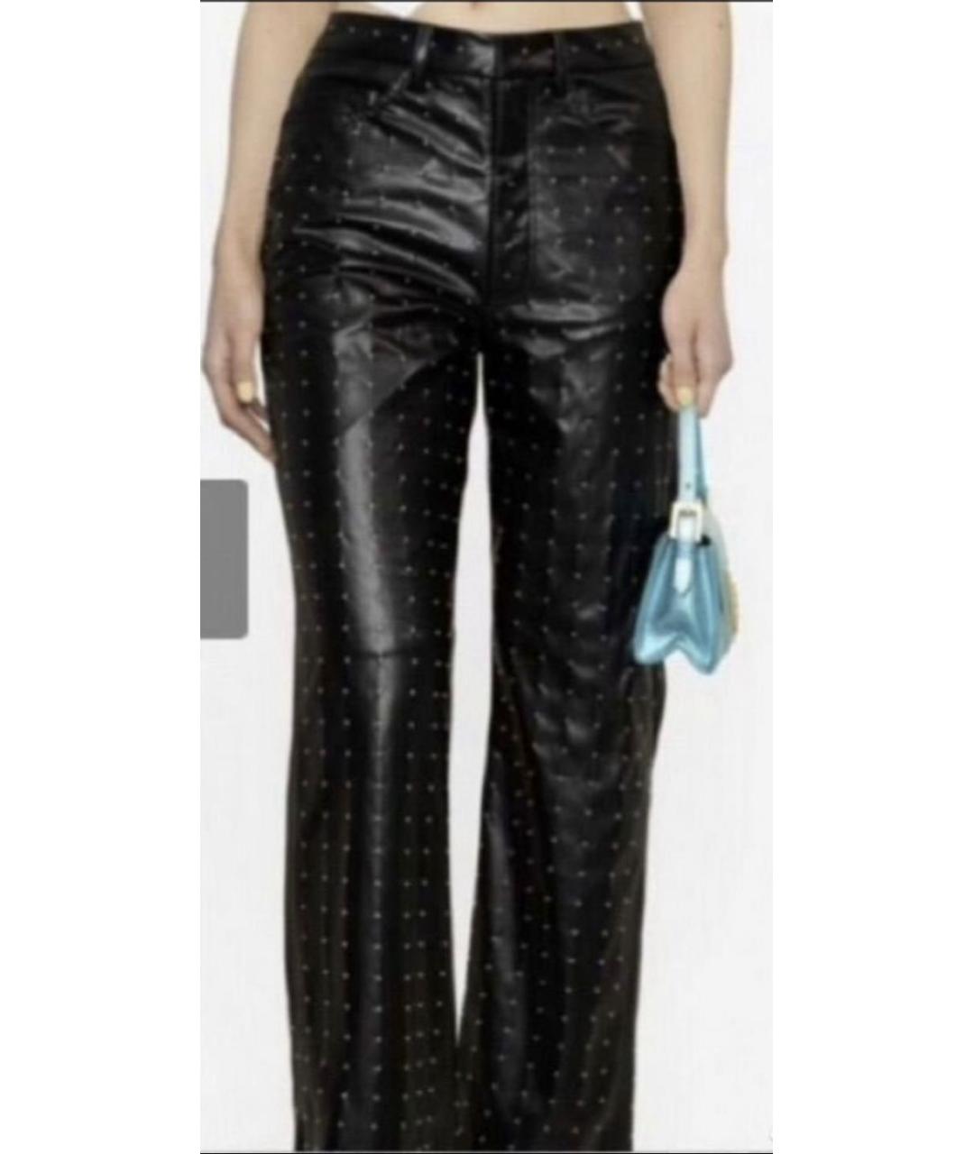 ROTATE Черные прямые джинсы, фото 5