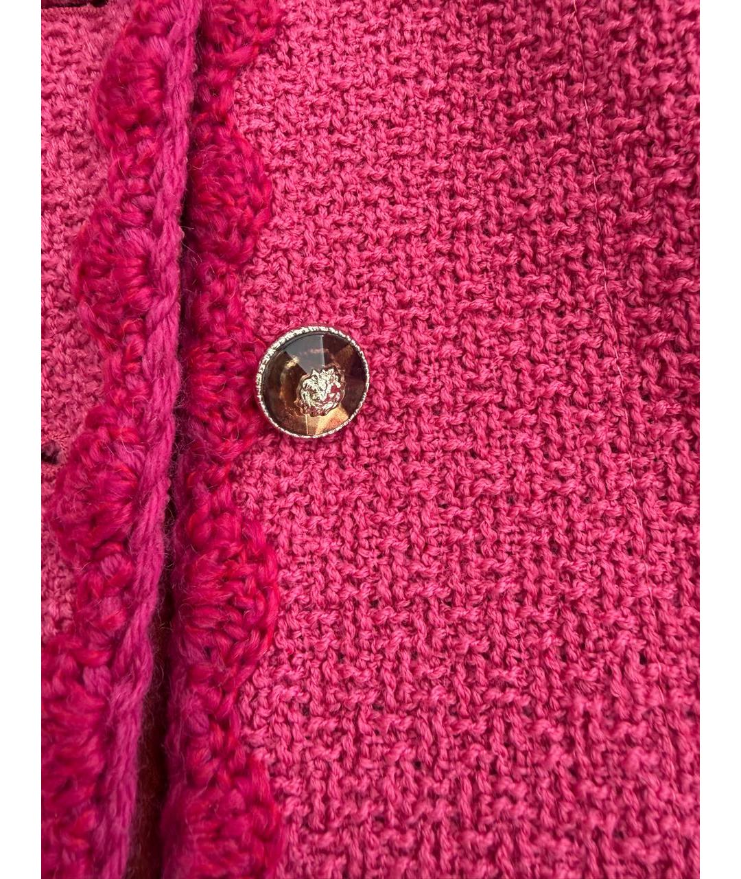 CHANEL Розовый твидовый жакет/пиджак, фото 4