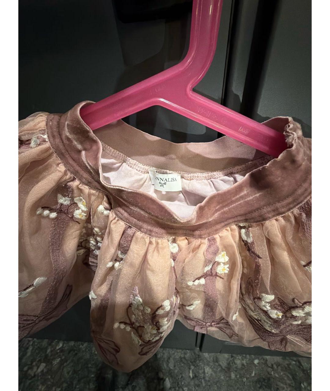 MONNALISA Розовая юбка, фото 3