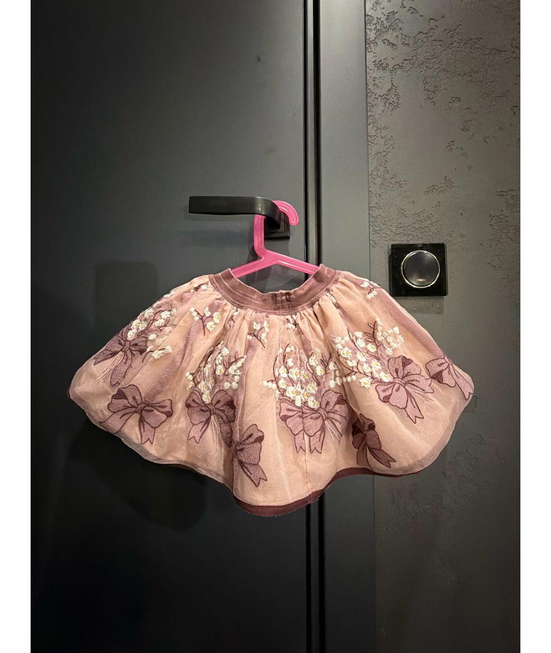 MONNALISA Розовая юбка, фото 2