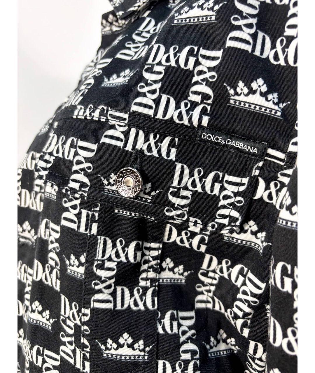 DOLCE&GABBANA Мульти хлопковая рубашка, фото 8