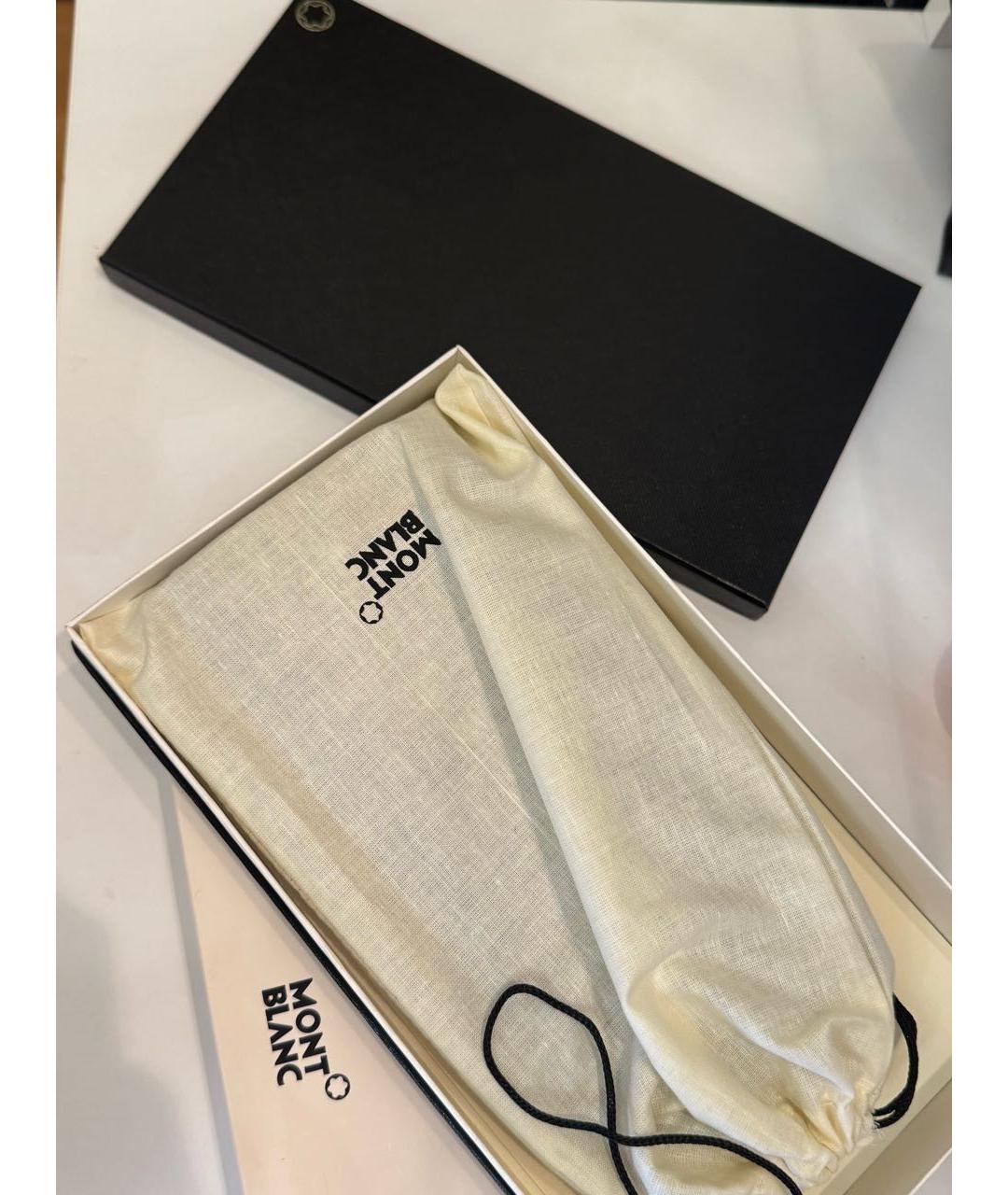 MONTBLANC Темно-синий кожаный кардхолдер, фото 6