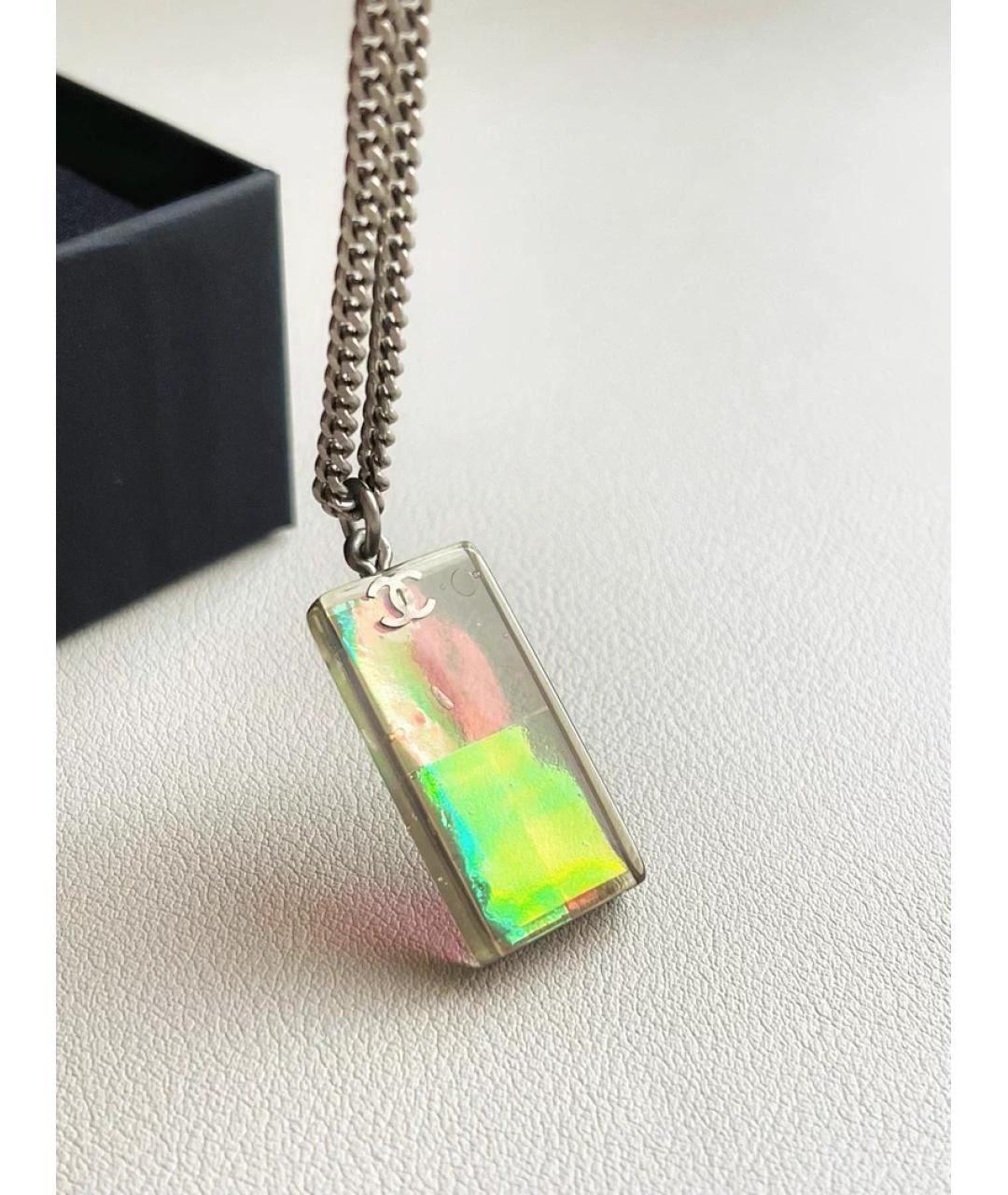 CHANEL Мульти пластиковый кулон, фото 4