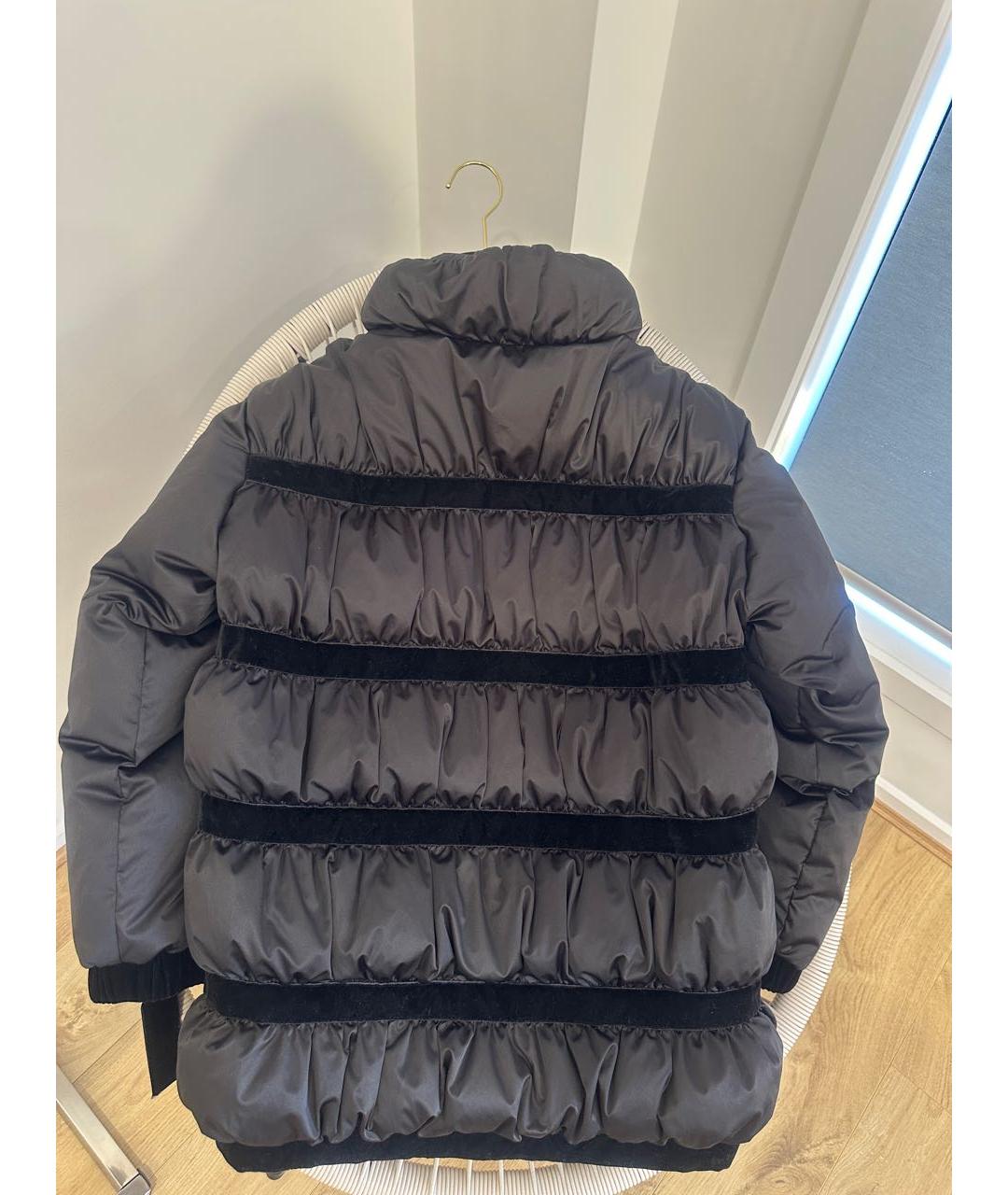 CHANEL Черный полиэстеровый пуховик, фото 2