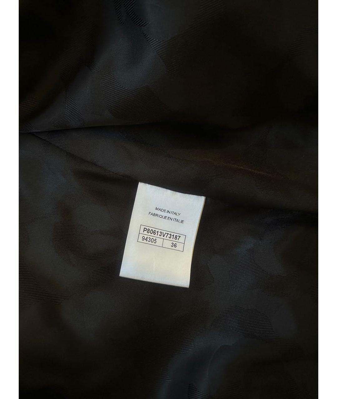 CHANEL Черный полиэстеровый пуховик, фото 5