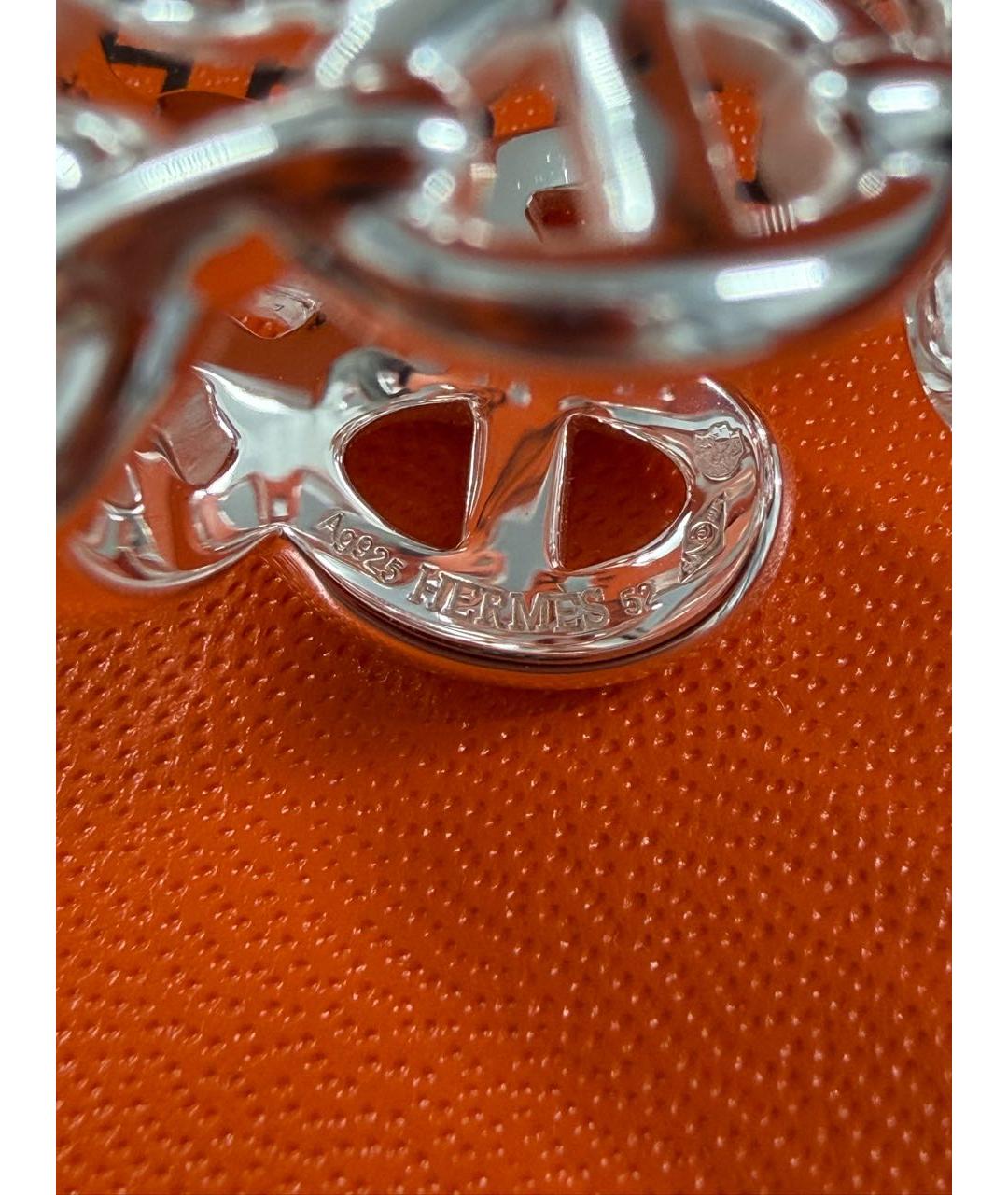 HERMES Серебряное серебряное кольцо, фото 3