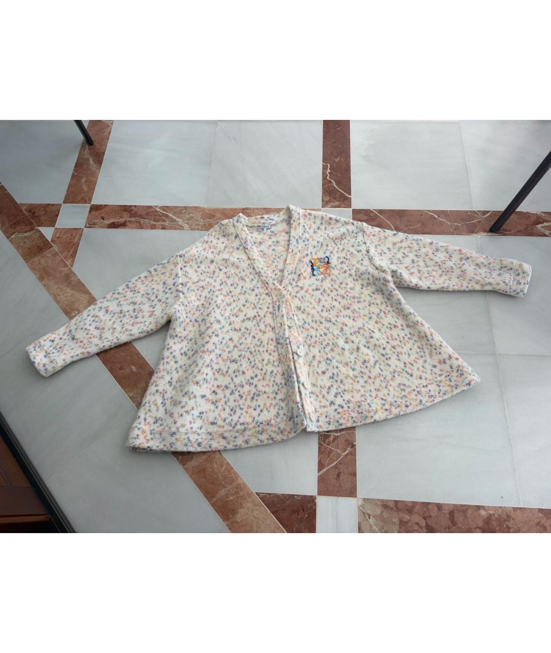 LOEWE Мульти шерстяной кардиган, фото 5