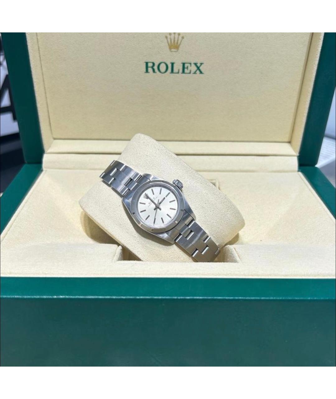 ROLEX Серебряные часы, фото 6
