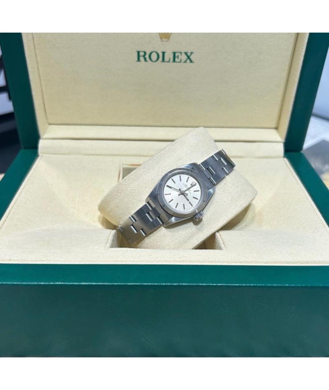 ROLEX Серебряные часы, фото 5