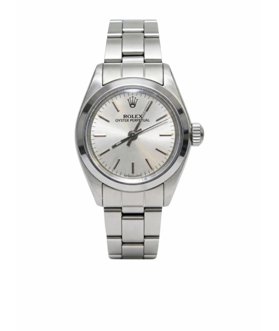 ROLEX Серебряные часы, фото 1