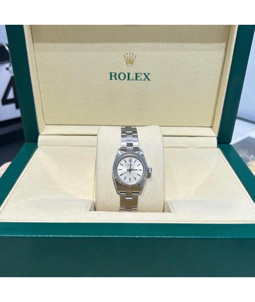 ROLEX Серебряные часы, фото 2