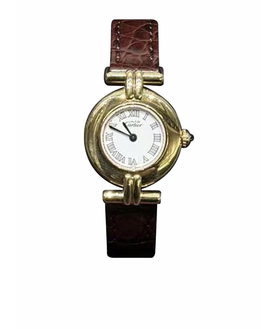 CARTIER Белые серебряные часы, фото 1