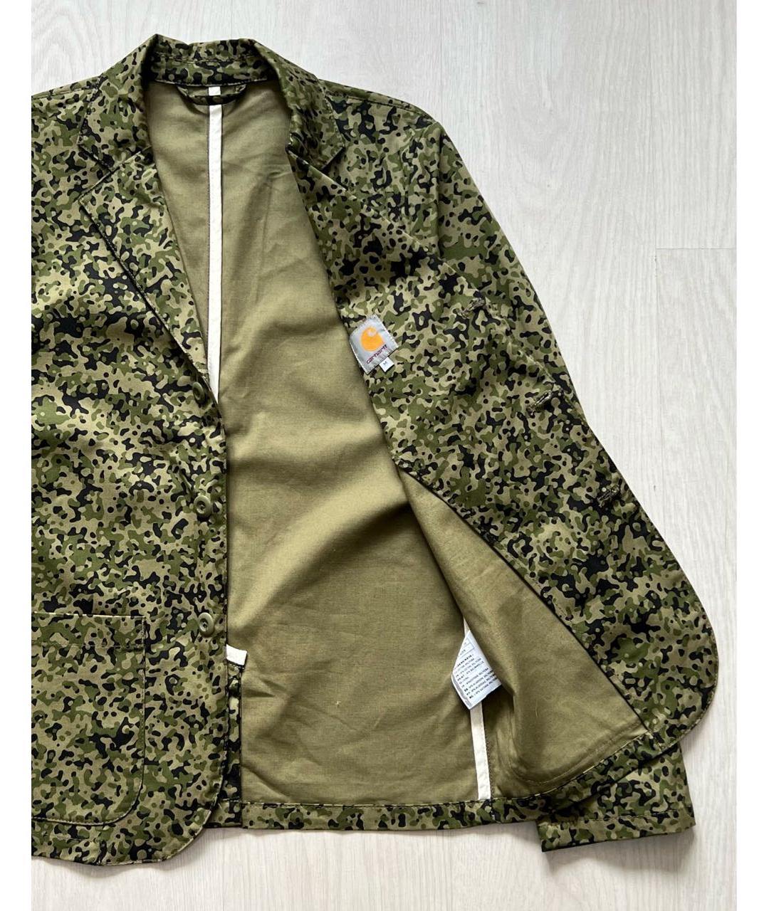 CARHARTT Зеленая хлопковая куртка, фото 4