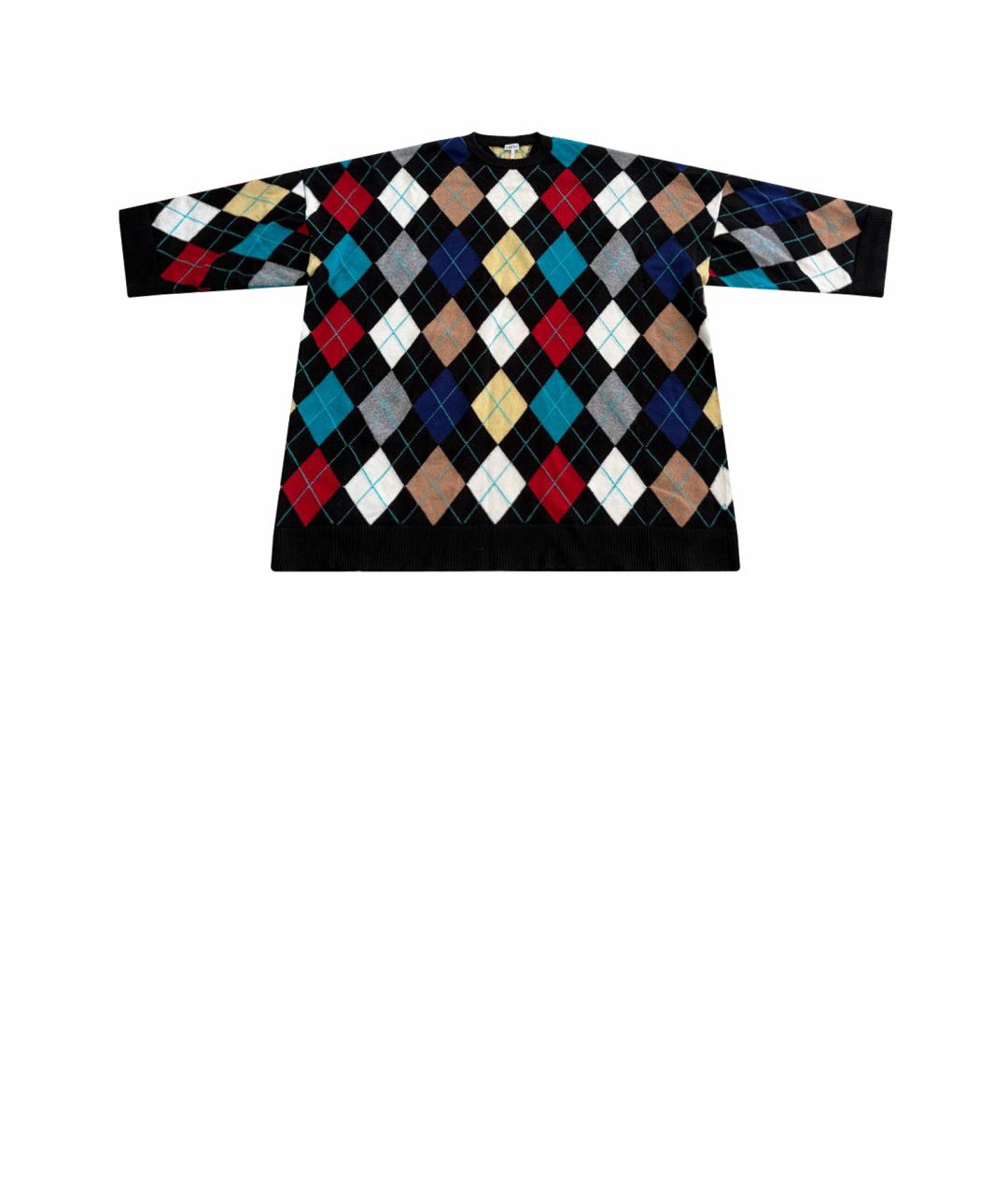 LOEWE Мульти кашемировое повседневное платье, фото 1