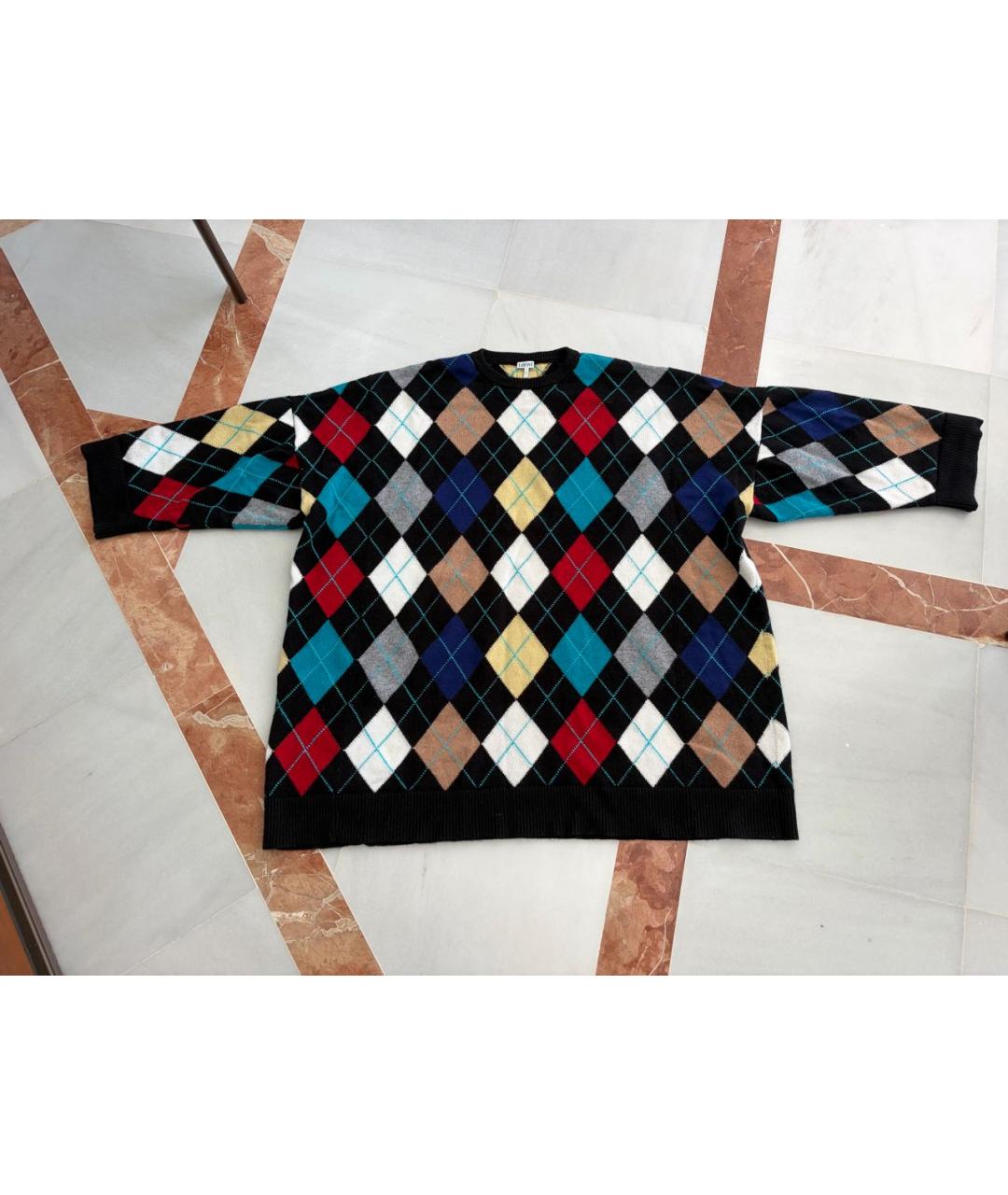 LOEWE Мульти кашемировое повседневное платье, фото 6