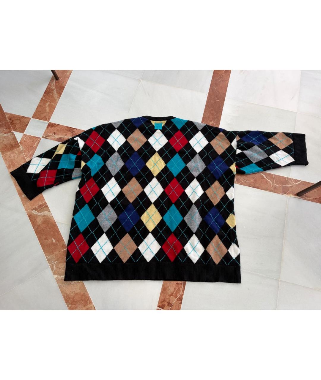 LOEWE Мульти кашемировое повседневное платье, фото 2