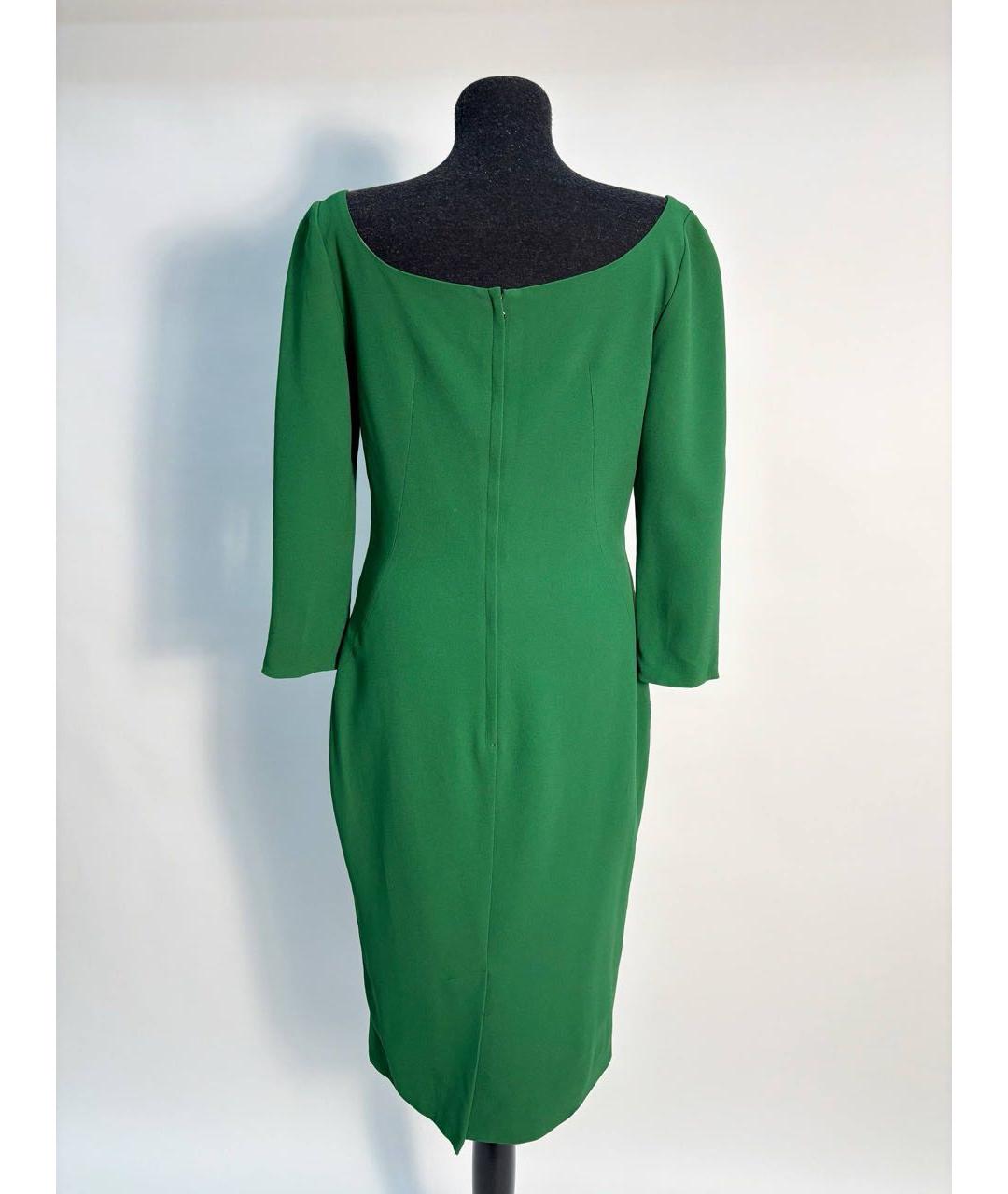 DOLCE&GABBANA Зеленые повседневное платье, фото 2